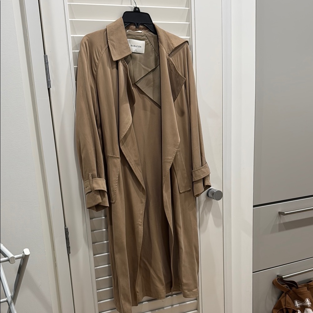 Babaton Flowy Trench Coat